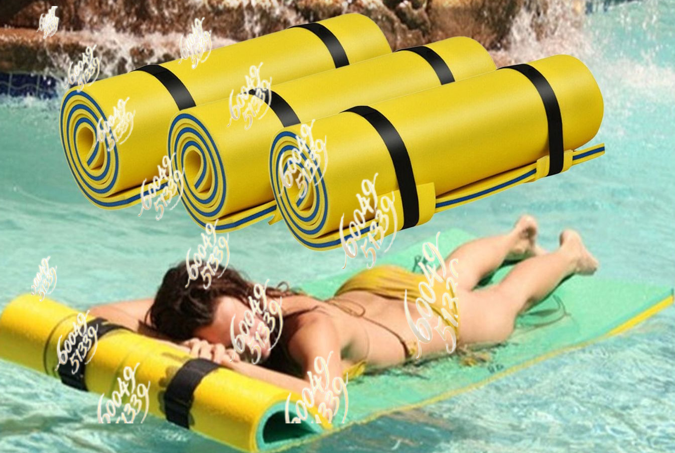 Aquatic Water Sports - Tapis flottant XPE pour sports et