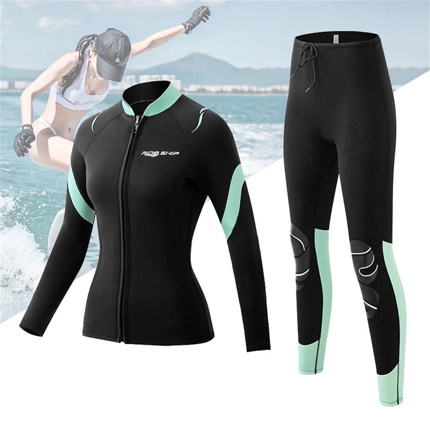 Wetsuit 3Mm Neoprene - Combinaison amincissante en néoprène 3MM pour
