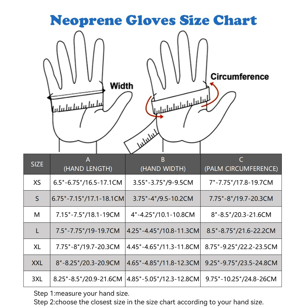 Gants de plongée en néoprène 3 - Wetsuit 3Mm Neoprene avis et prix
