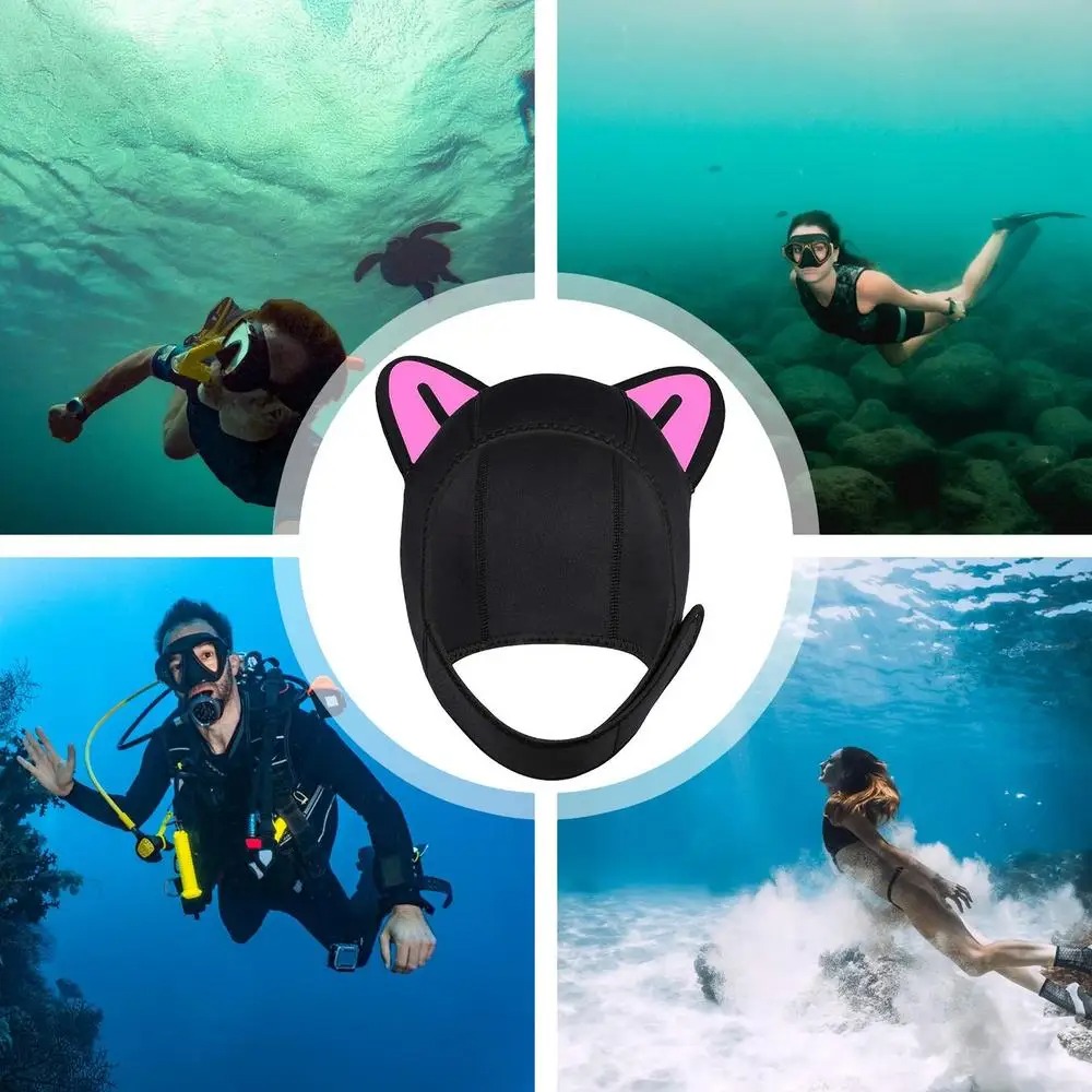 Bonnet de plongée en néoprène  - Wetsuit 3Mm Neoprene avis et prix