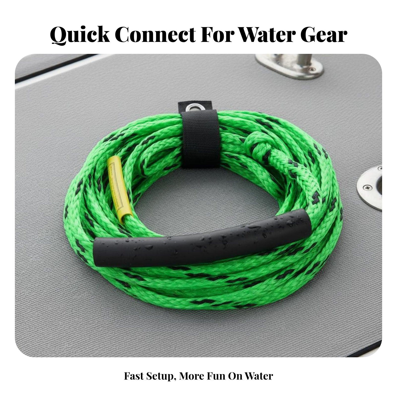 Corde de remorquage robuste po - Aquatic Water Sports avis et prix